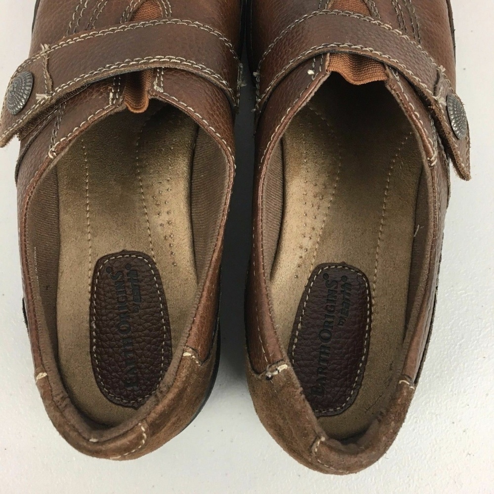 Earth Origins Evelyn Monk Strap Loafer Shoes 10 M - Picture 7 of 8